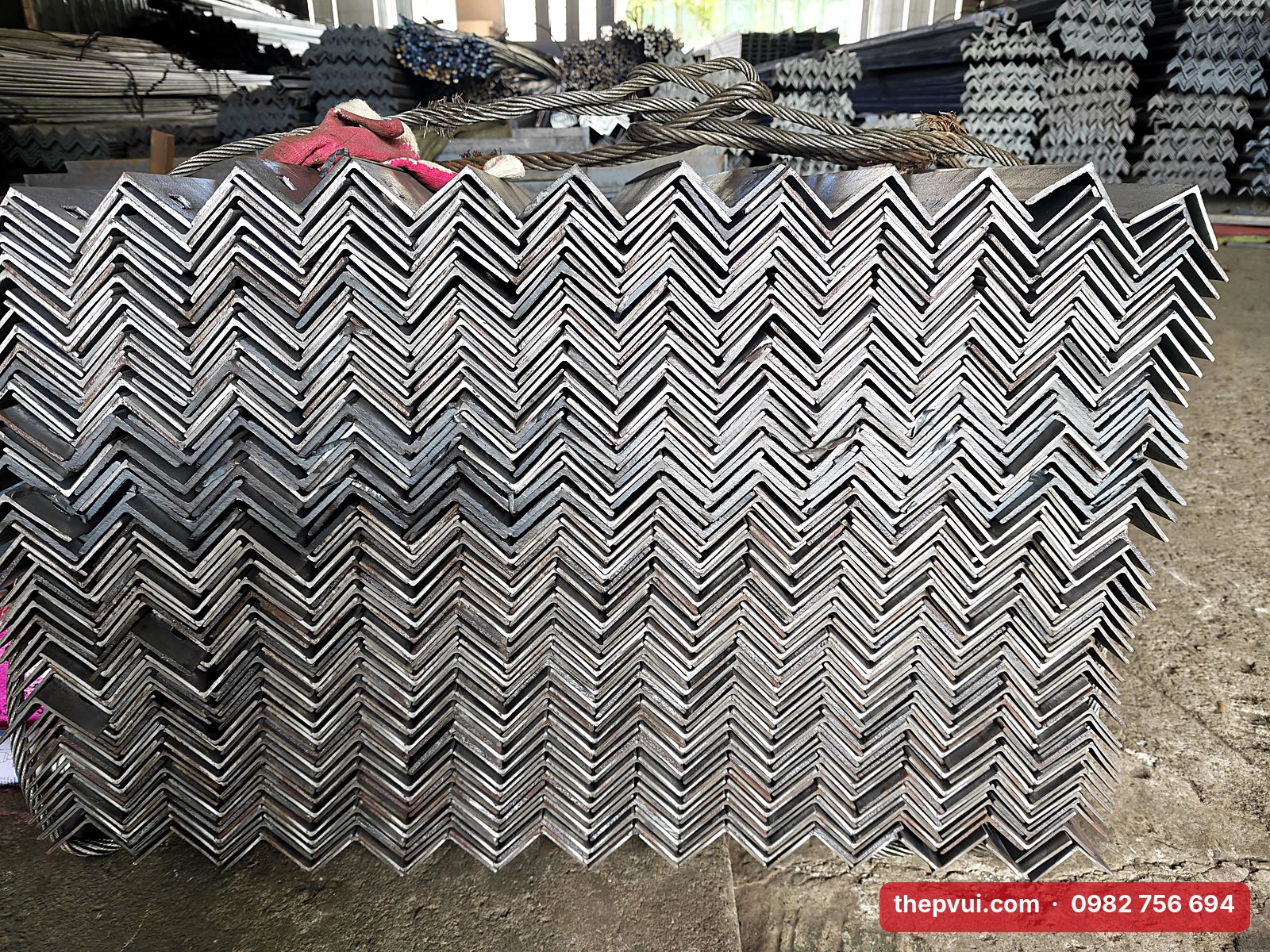 Báo giá thép góc V80x80 tại Bắc Ninh, Hà Nội – Hoàng Thép