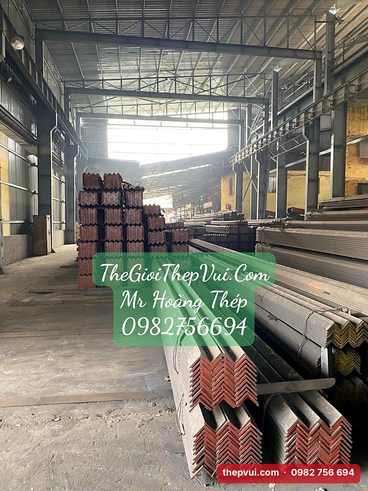 Báo giá thép góc V90x90 tại Bắc Ninh, Hà Nội – Hoàng Thép